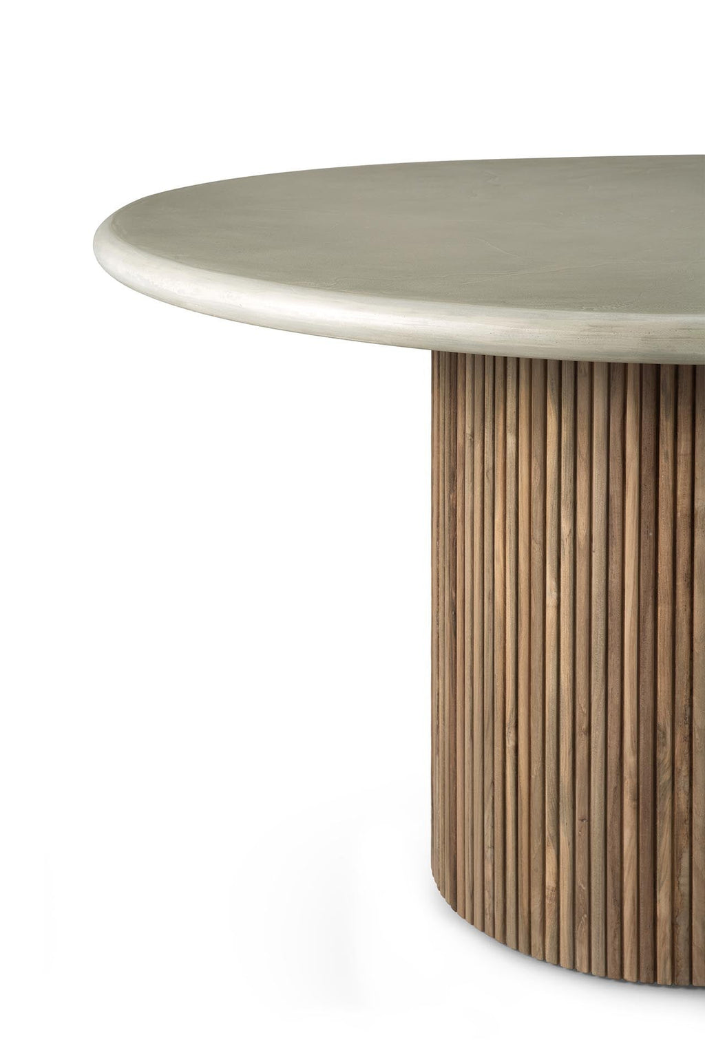 Ethnicraft | Roller Max outdoor dining table | Ø125cm
