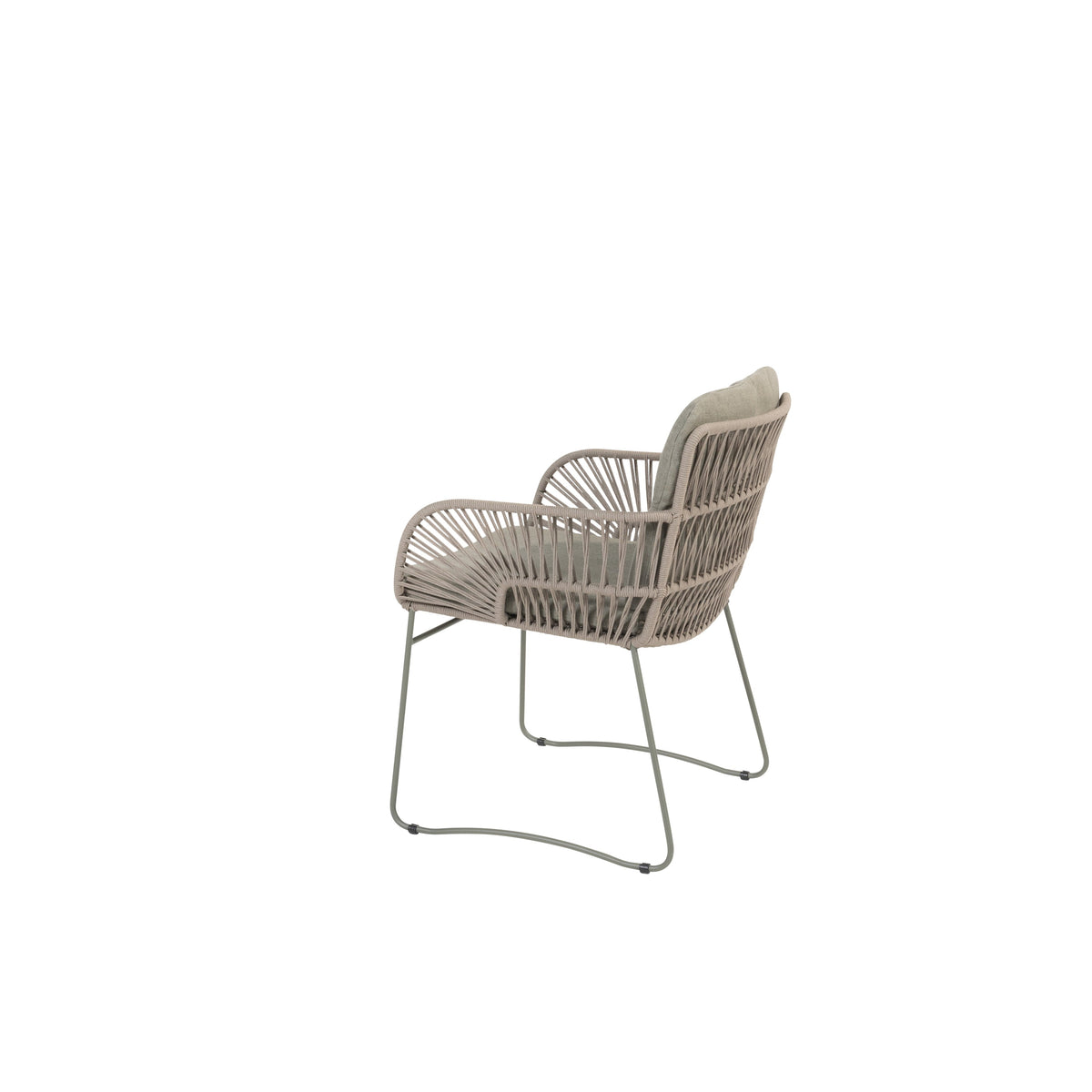 MURCIA DINGING CHAIR | OLIVE MET 2 KUSSENS