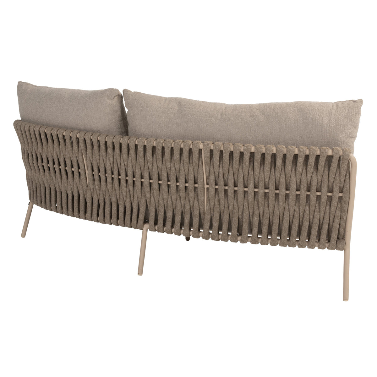 COMINO ORGANIC 2 SEATER LEFT ARM | LATTE WITH 3 CUSHIONS