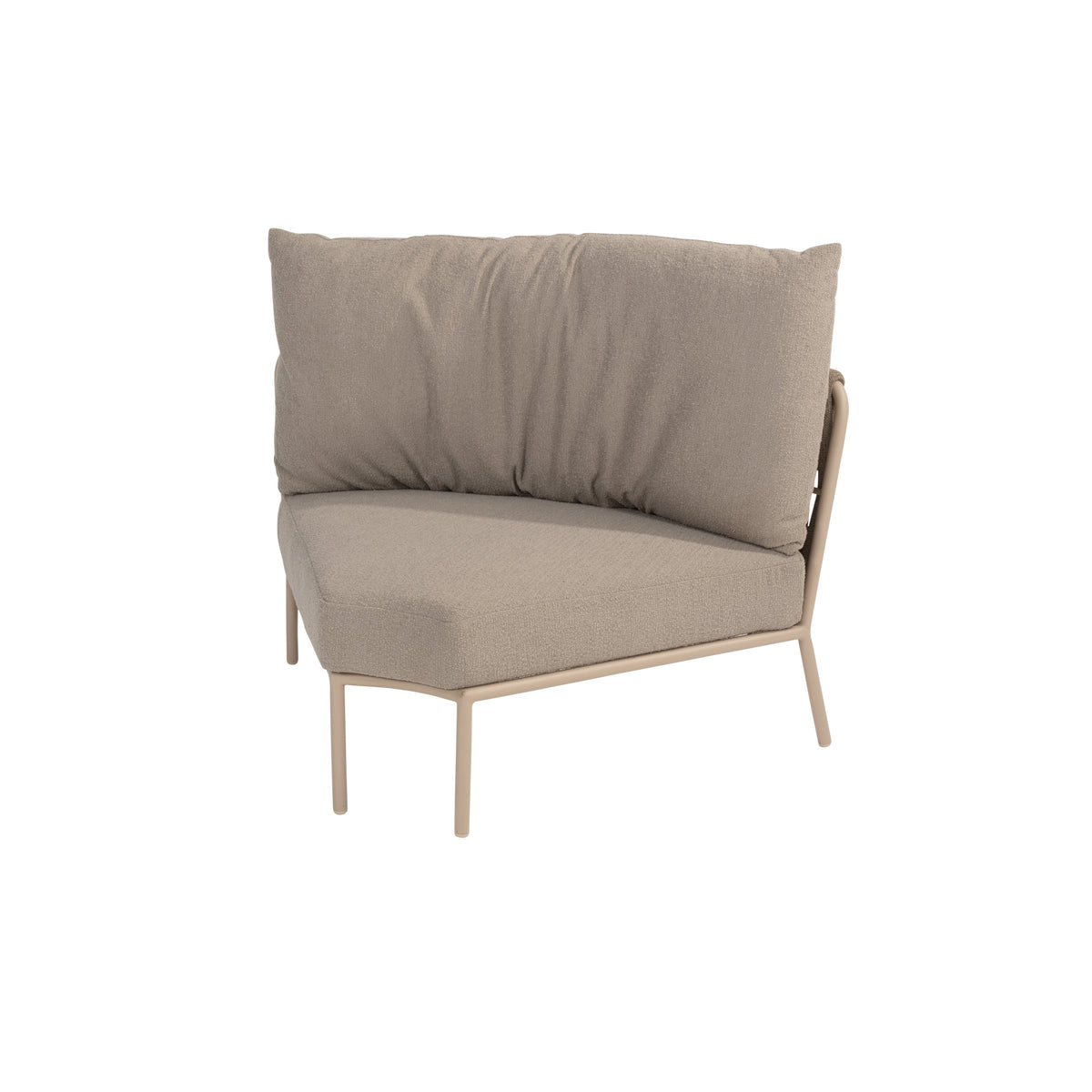 COMINO ORGANIC XL CORNER | LATTE WITH 2 CUSHIONS