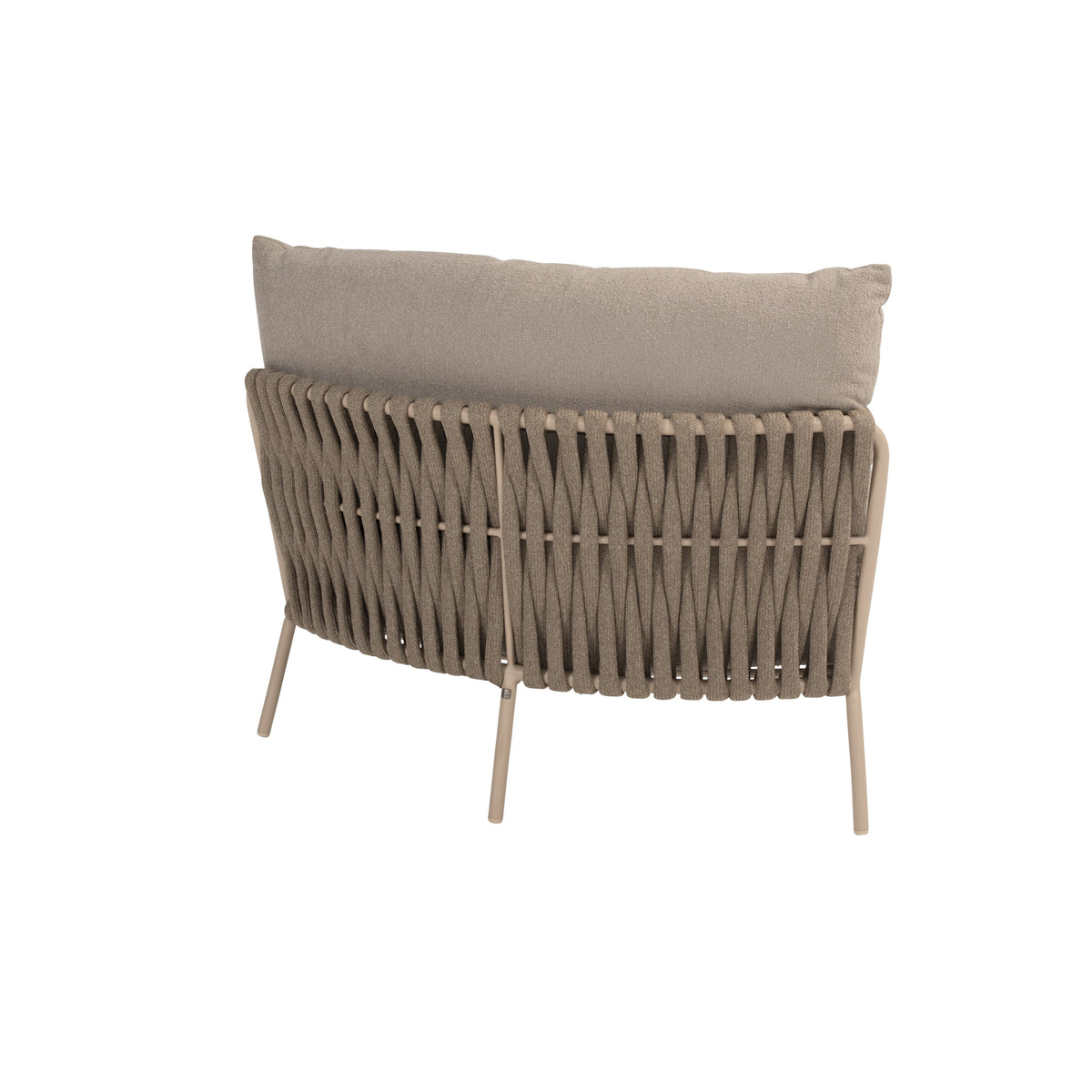 COMINO ORGANIC XL CORNER | LATTE WITH 2 CUSHIONS