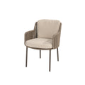 BERNINI DINING CHAIR | TERRE WITH 2 PILLOWS