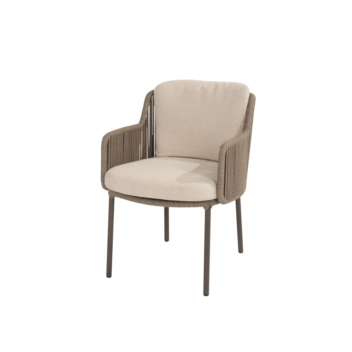 BERNINI DINING CHAIR | EARTH WITH 2 PILLOWS