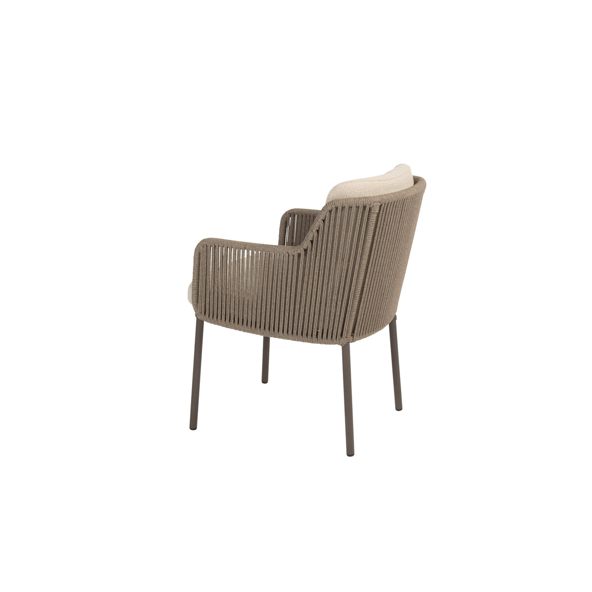 BERNINI DINING CHAIR | EARTH WITH 2 PILLOWS