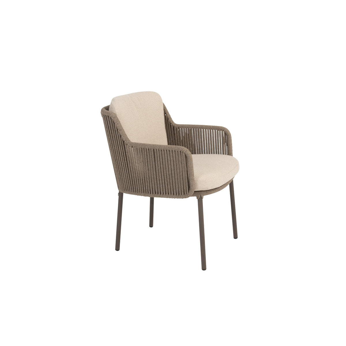 BERNINI DINING CHAIR | EARTH WITH 2 PILLOWS