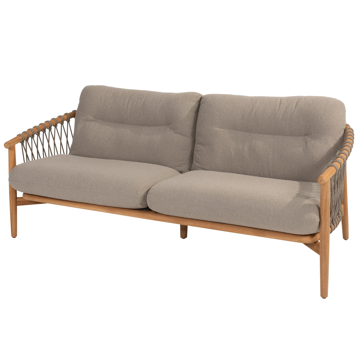 NORA LIVING BENCH TEAK 3 SEATER | WITH CUSHION SET