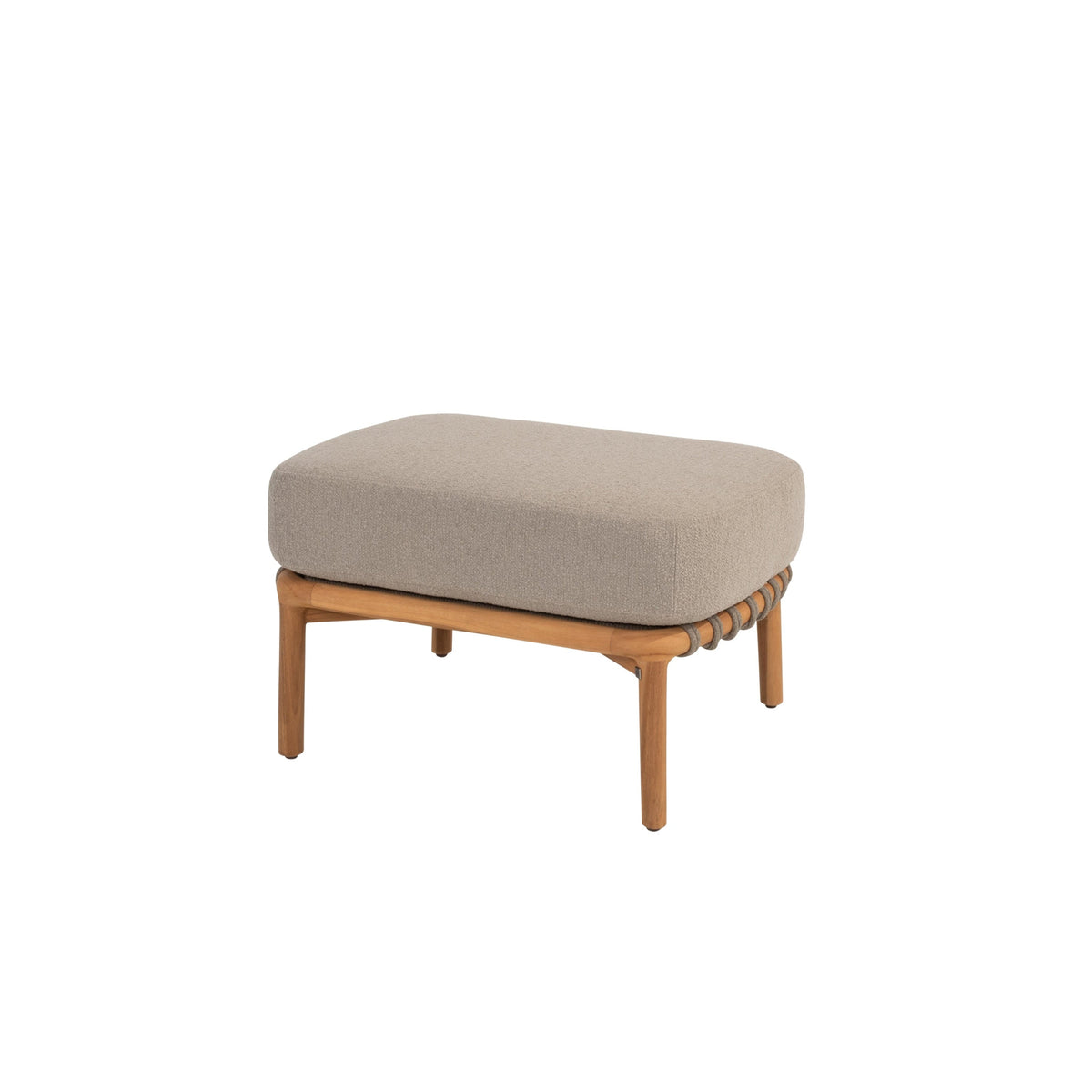 NORA FOOTSTOOL | MET KUSSEN