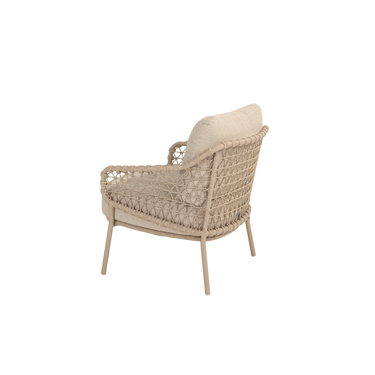 SARDINIA LOW DINING CHAIR | LATTE CUSHION