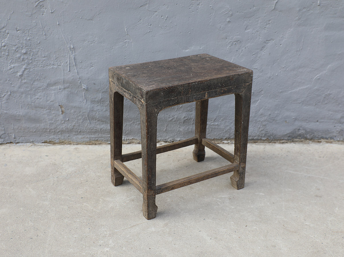 Antique stool / side table