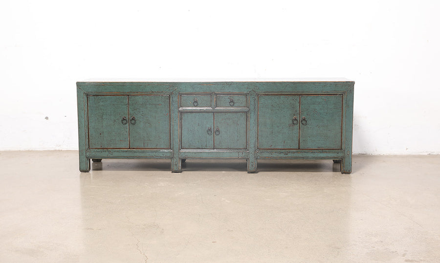 TV-meubel hoogglans blauw