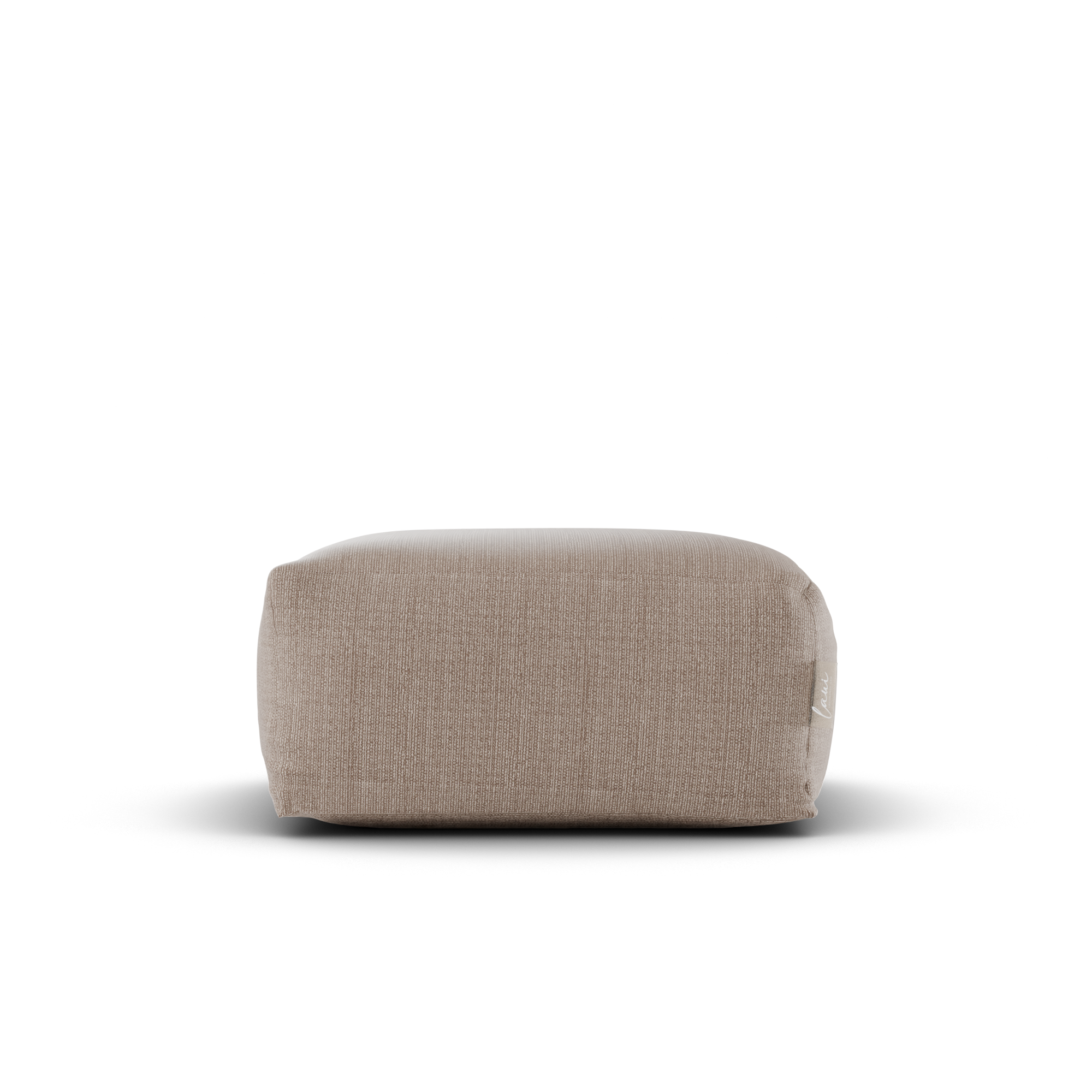 Laui Lounge™ - Boho Square Pouf Taupe