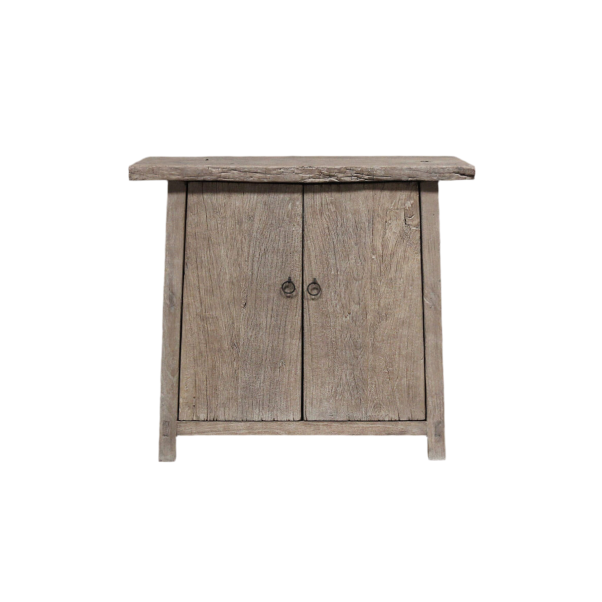 Old Wooden Cabinet 2 Doors | W88 x D45 x H77 | #007-0039