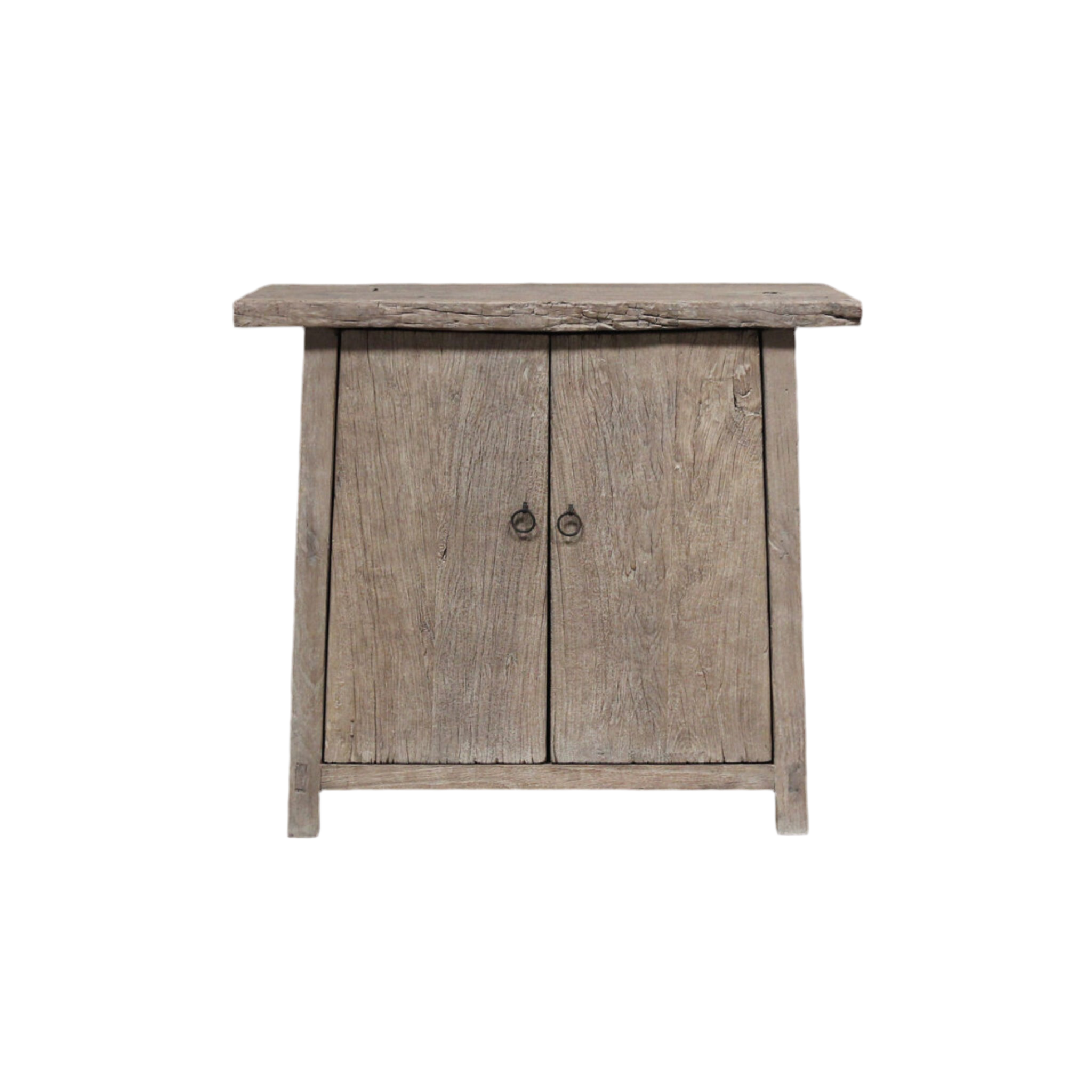 Old Wooden Cabinet 2 Doors | W88 x D45 x H77 | #007-0039