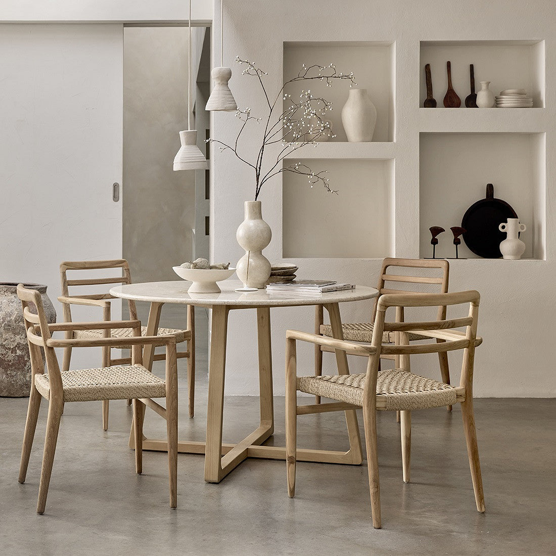 Alba Outdoor Armchair | Natural
