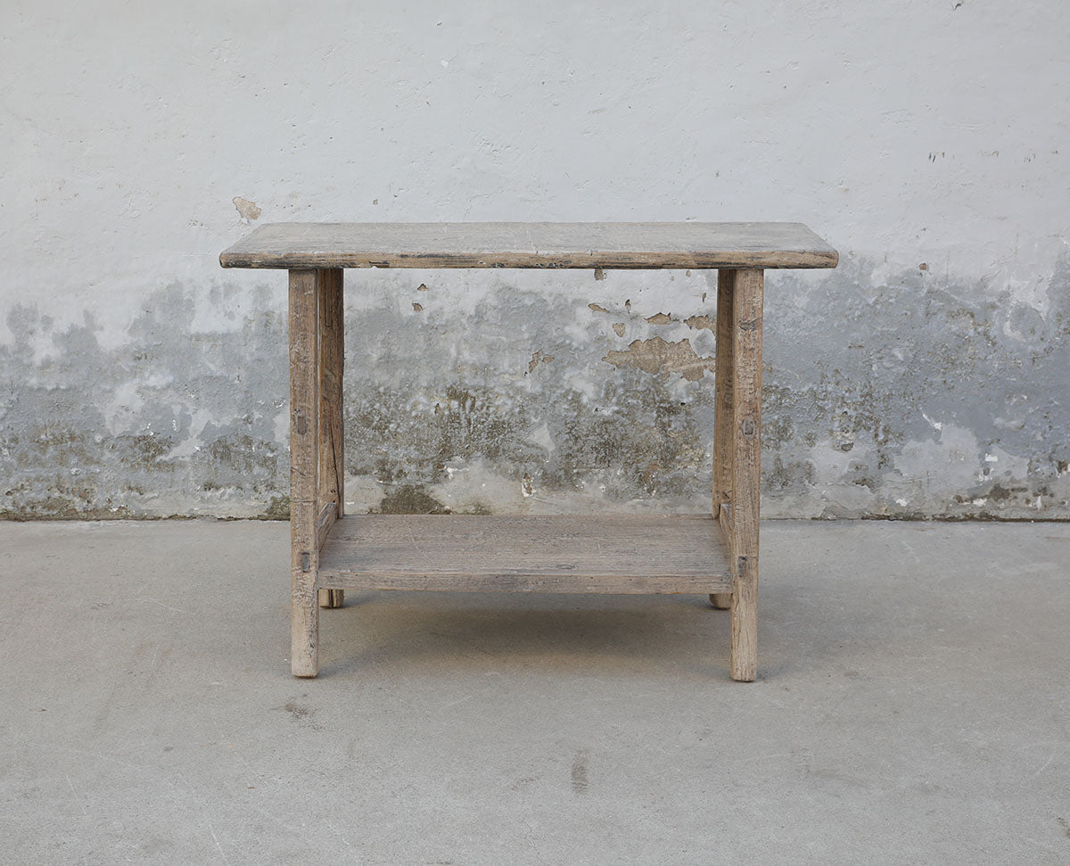 Wall table with bottom shelf – image 2