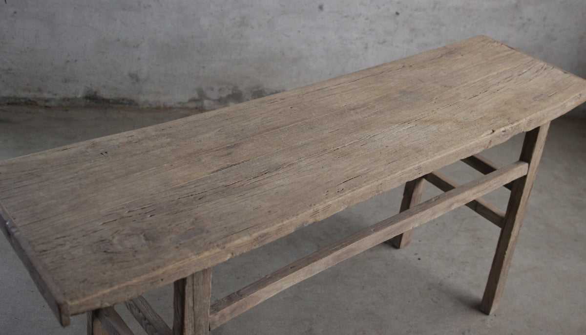 Old weathered wall table – image 2
