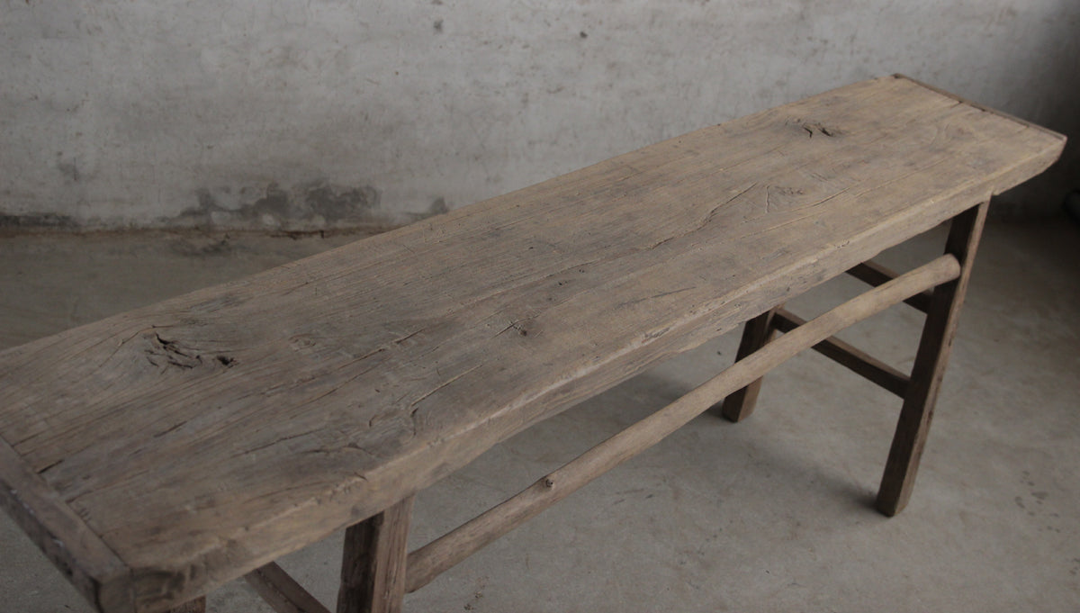 Old weathered wall table – image 2