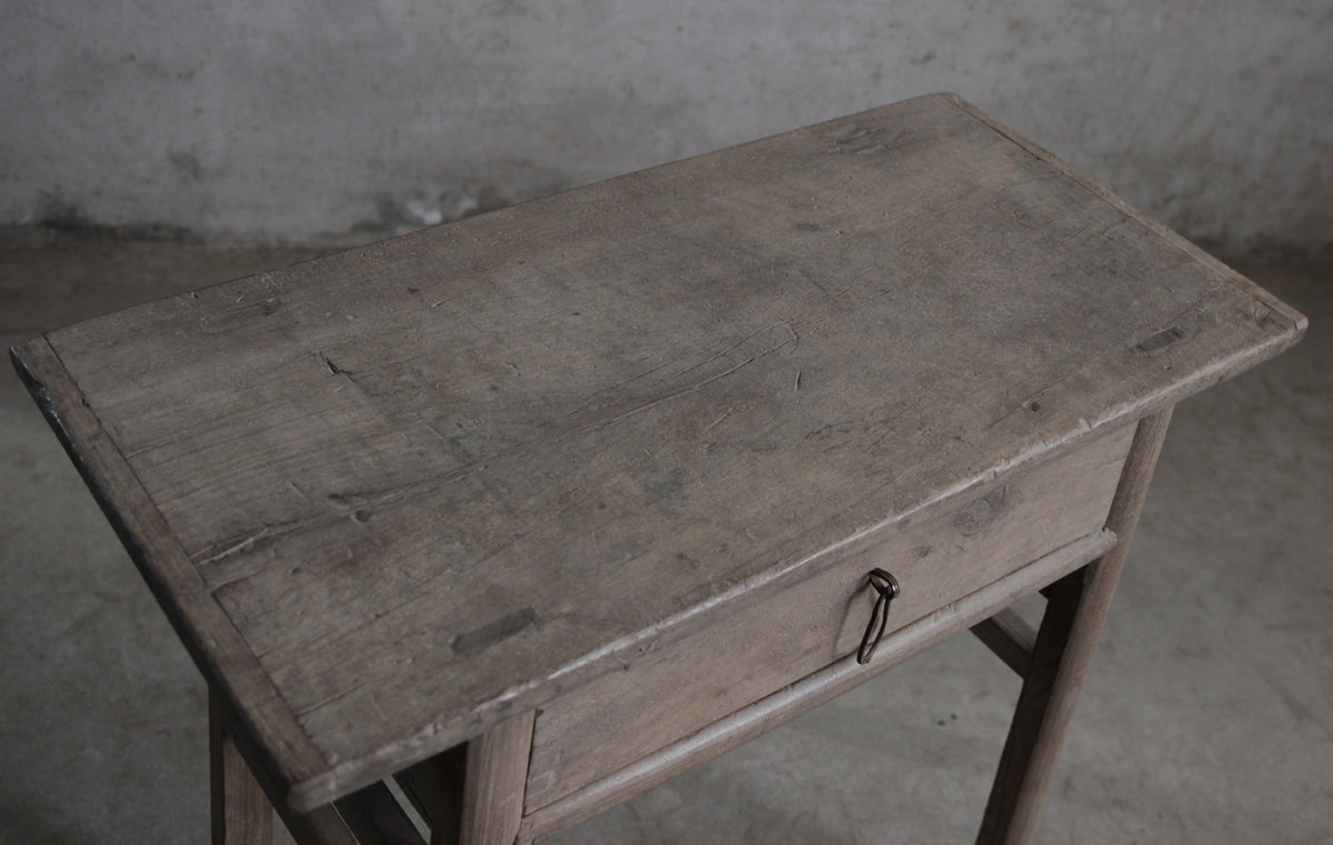 Walnut console table – image 2