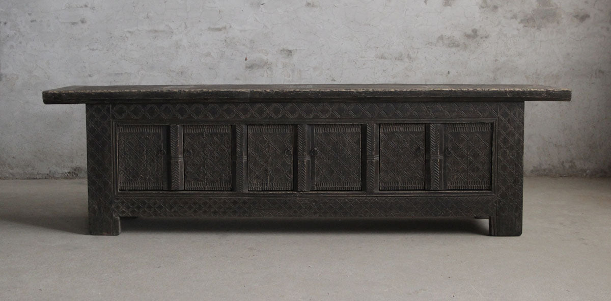 Antique TV cabinet