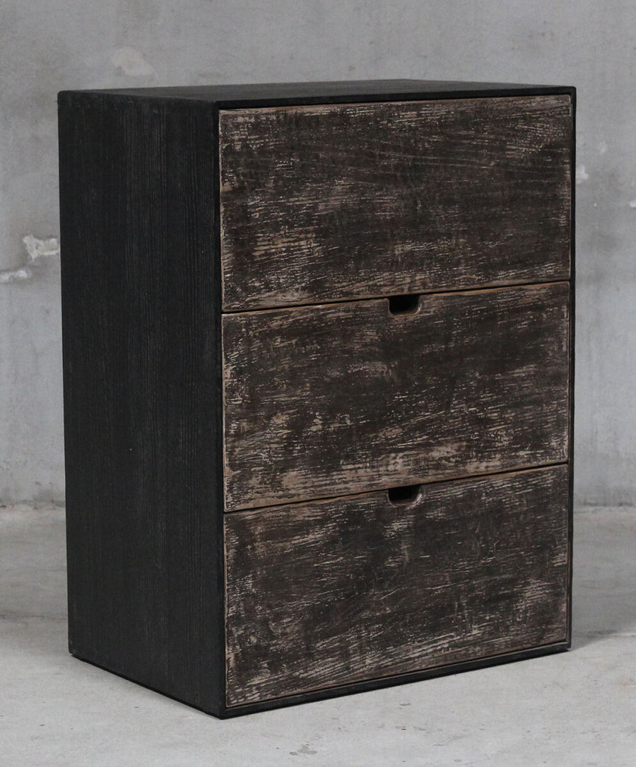 Bedside table 3 drawers
