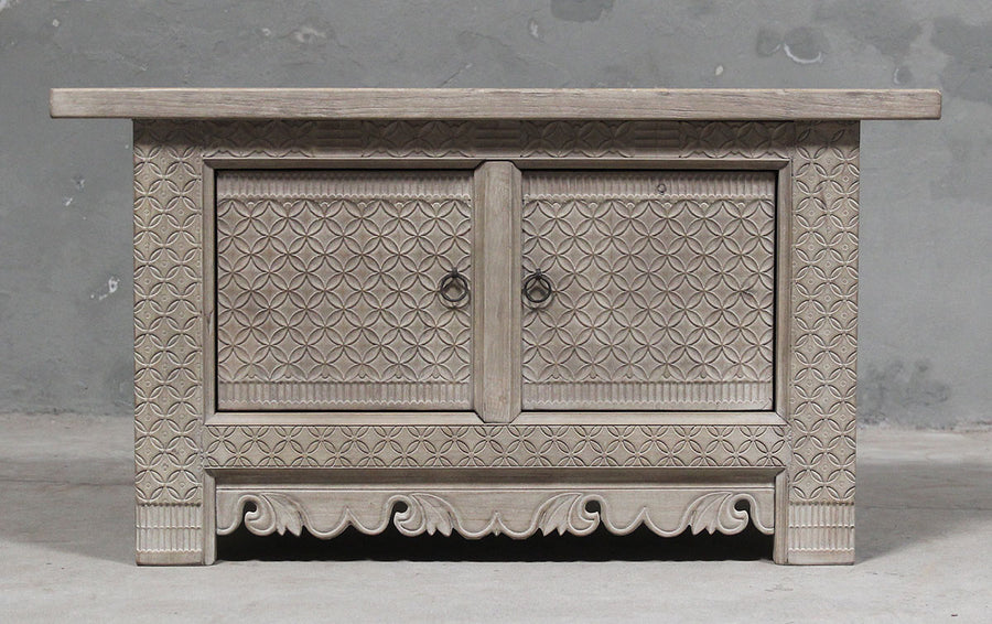 TV cabinet carving