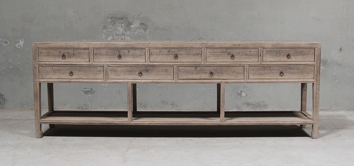 Console table drawers