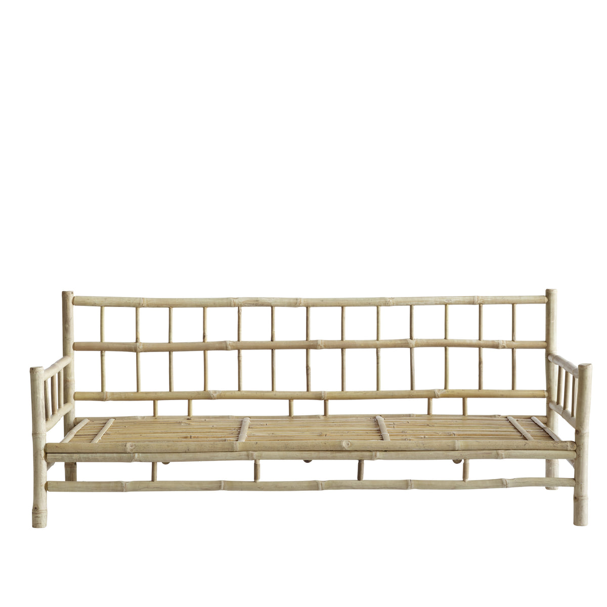 Bamboo couch | 190 x 74 x 34/80 cm | Excl. mattress
