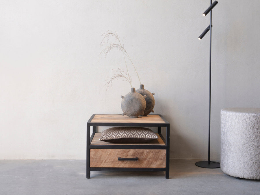Corner table 60 METAL