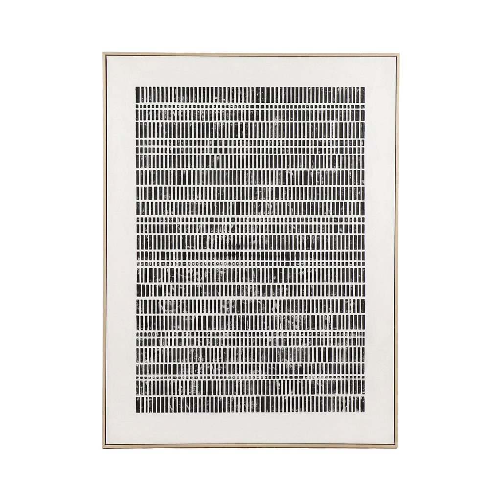 Blanche Wall Art | Canvas With Wood | 90x120cm