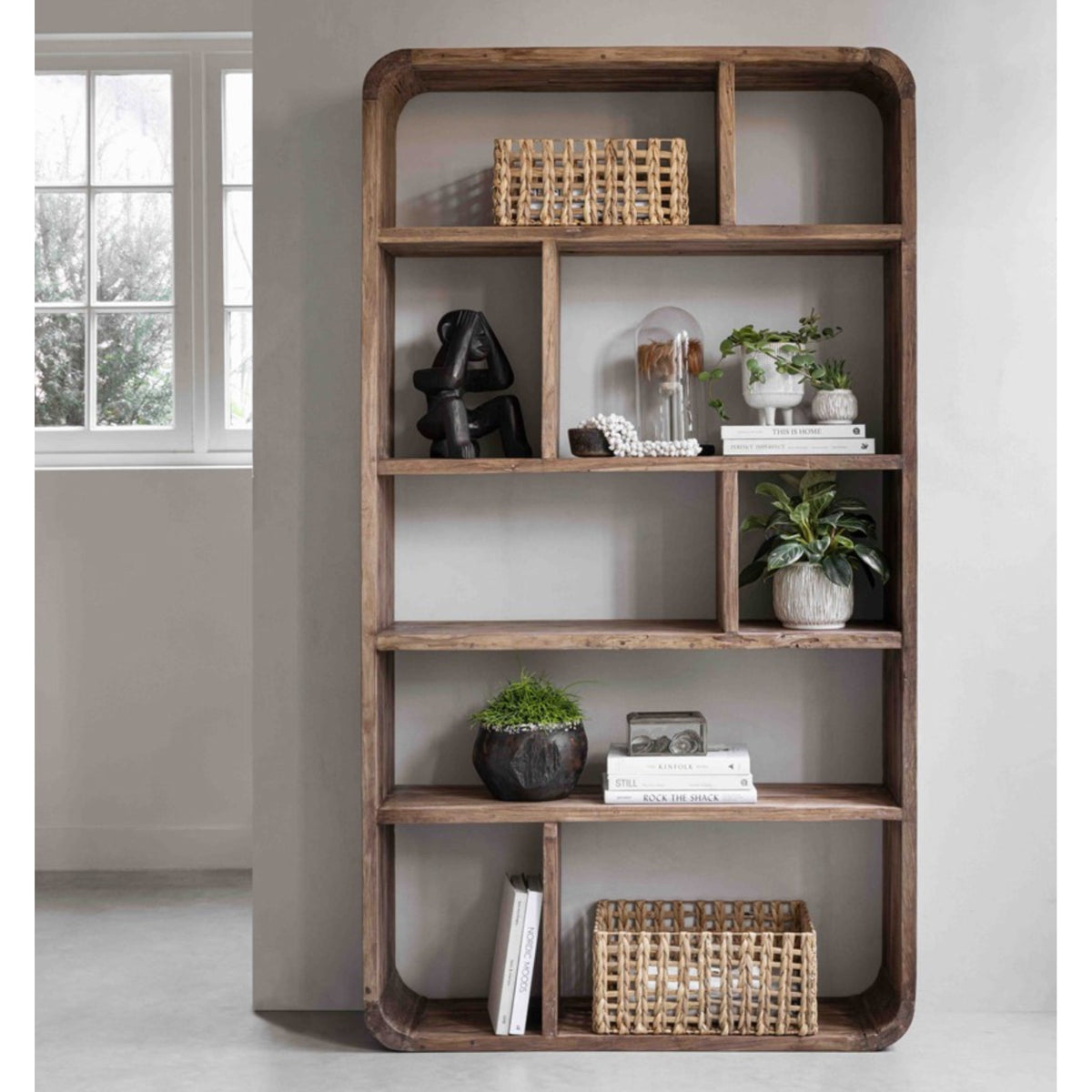 Bookrack Dorso | Teak | 200x110x30cm