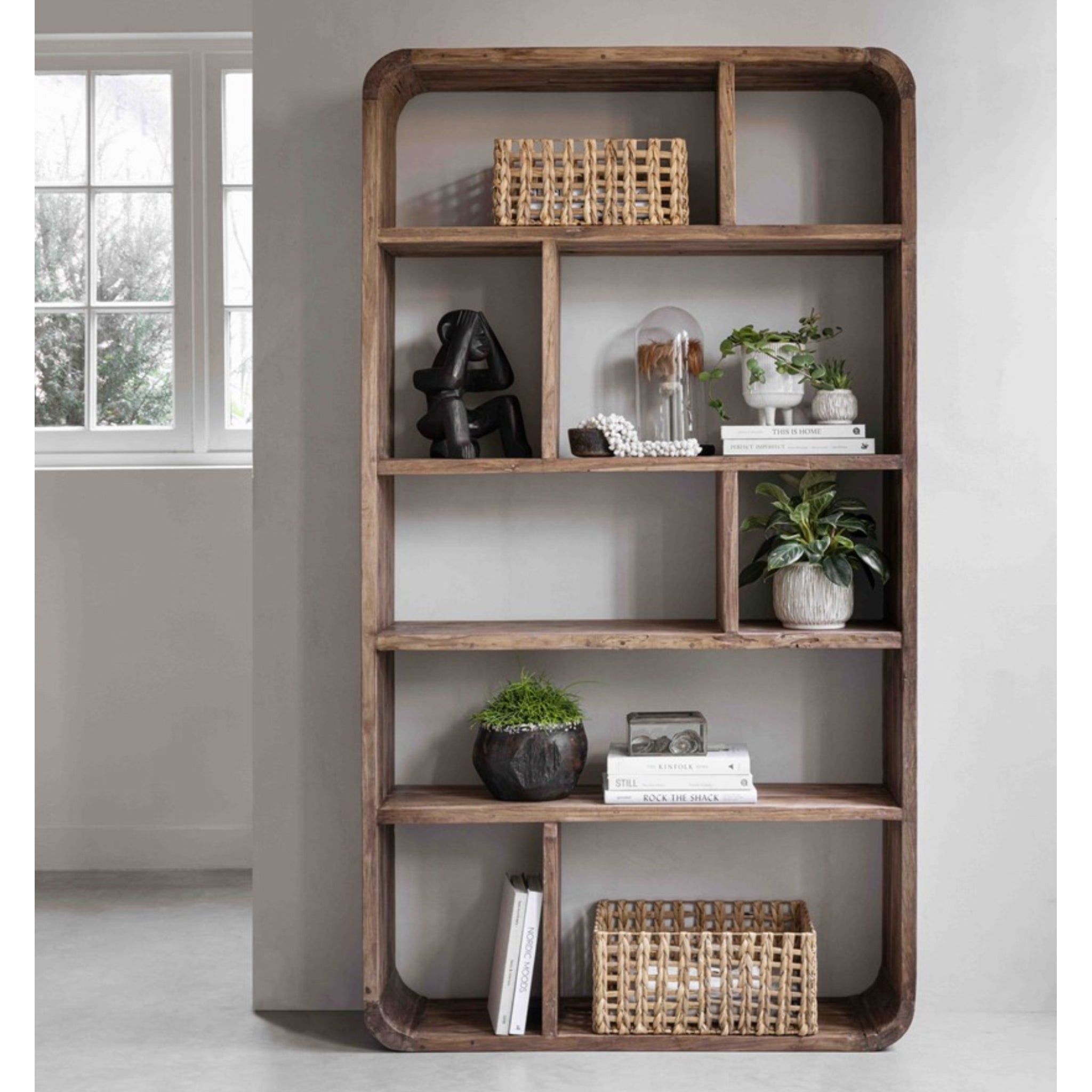 Bookrack Dorso | Teak | 200x110x30cm