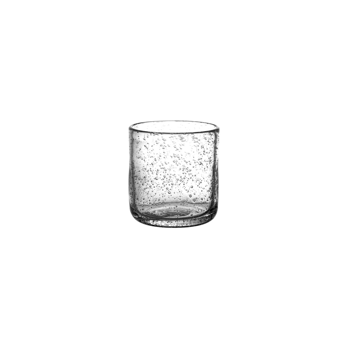 Bubble Tumbler Glass | Transparant | Ø8x8,2cm