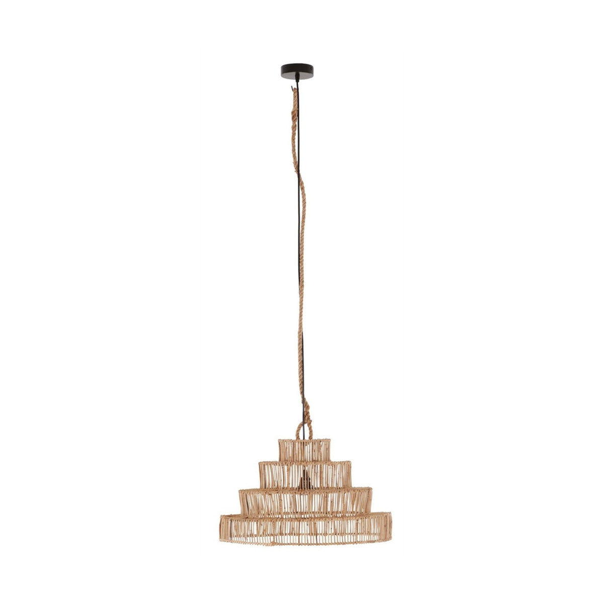 Cala Llonga Pendant Lamp | Natural Rattan | Ø50cm