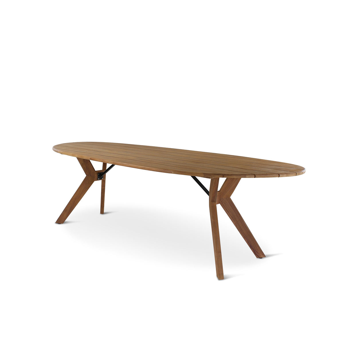 Castor Outdoor Table | Teak Natural | 300x126cm | Castle Line