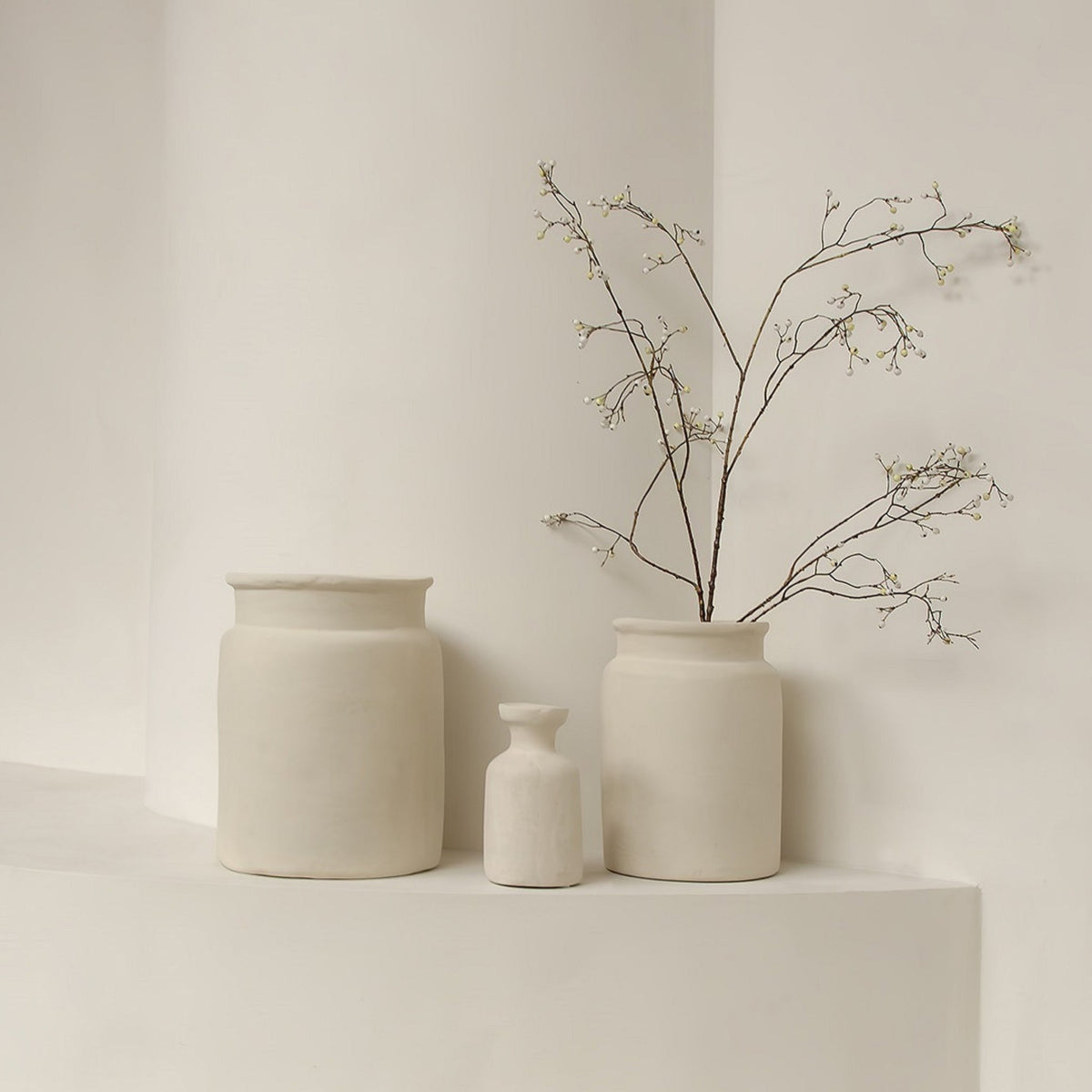 Chalk Vase Rayaro | 12x20.5cm