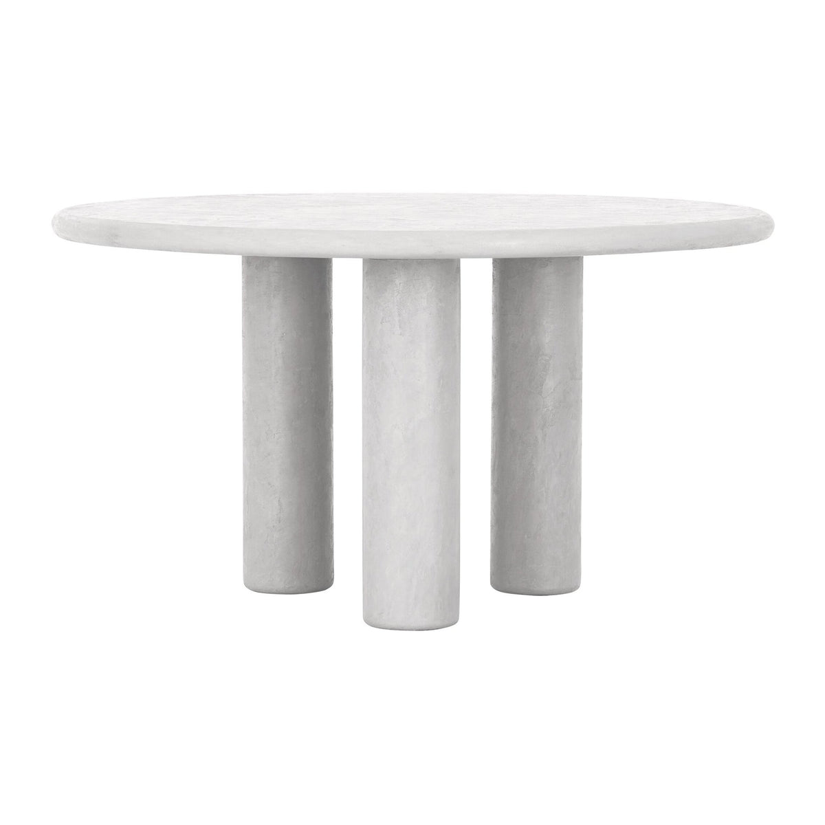 Clio Mortex Chalk Dining Table | Ø140cm