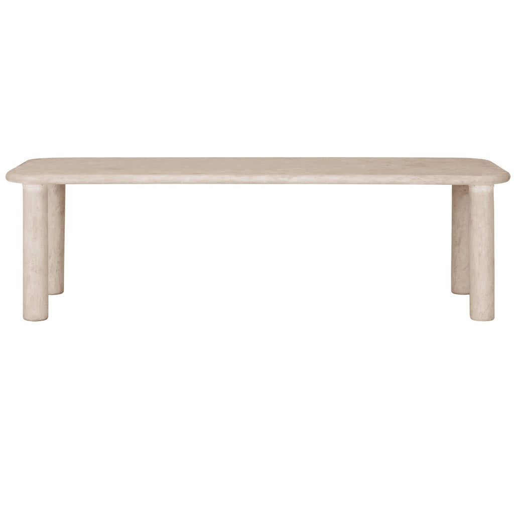 Clio Mortex Sand Dining Table | 260x100cm