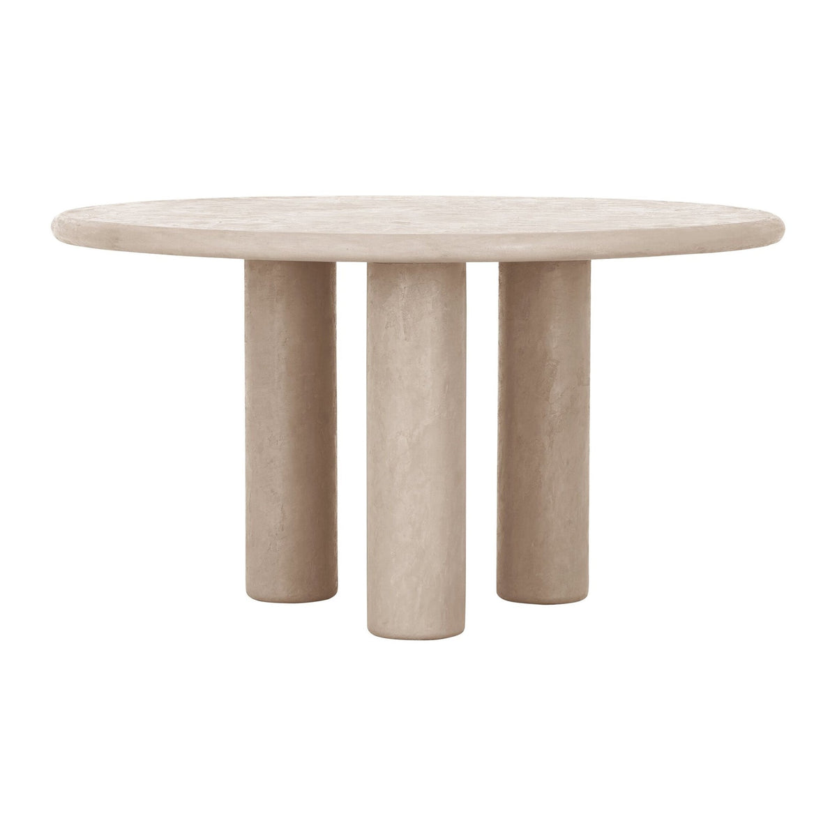 Clio Mortex Sand Dining Table | Ø140cm