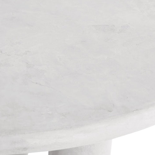 Clio Mortex Chalk Dining Table | Ø140cm