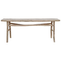 Elm Wood Console Table | 207x38x83cm | #009-0003