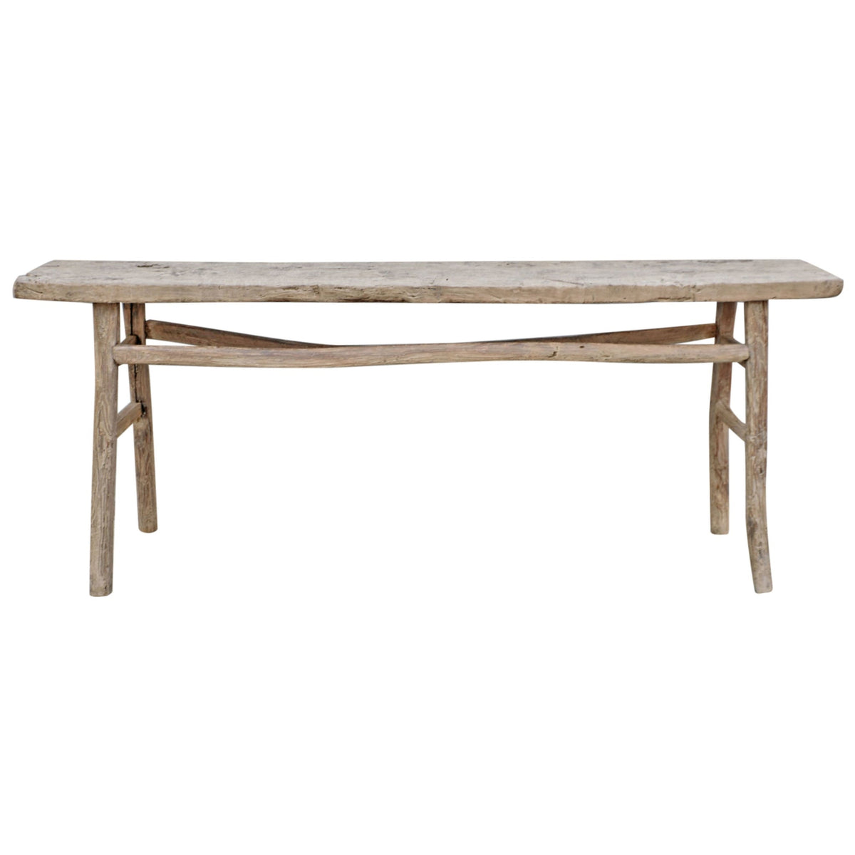 Elm Wood Console Table | 207x38x83cm | #009-0003