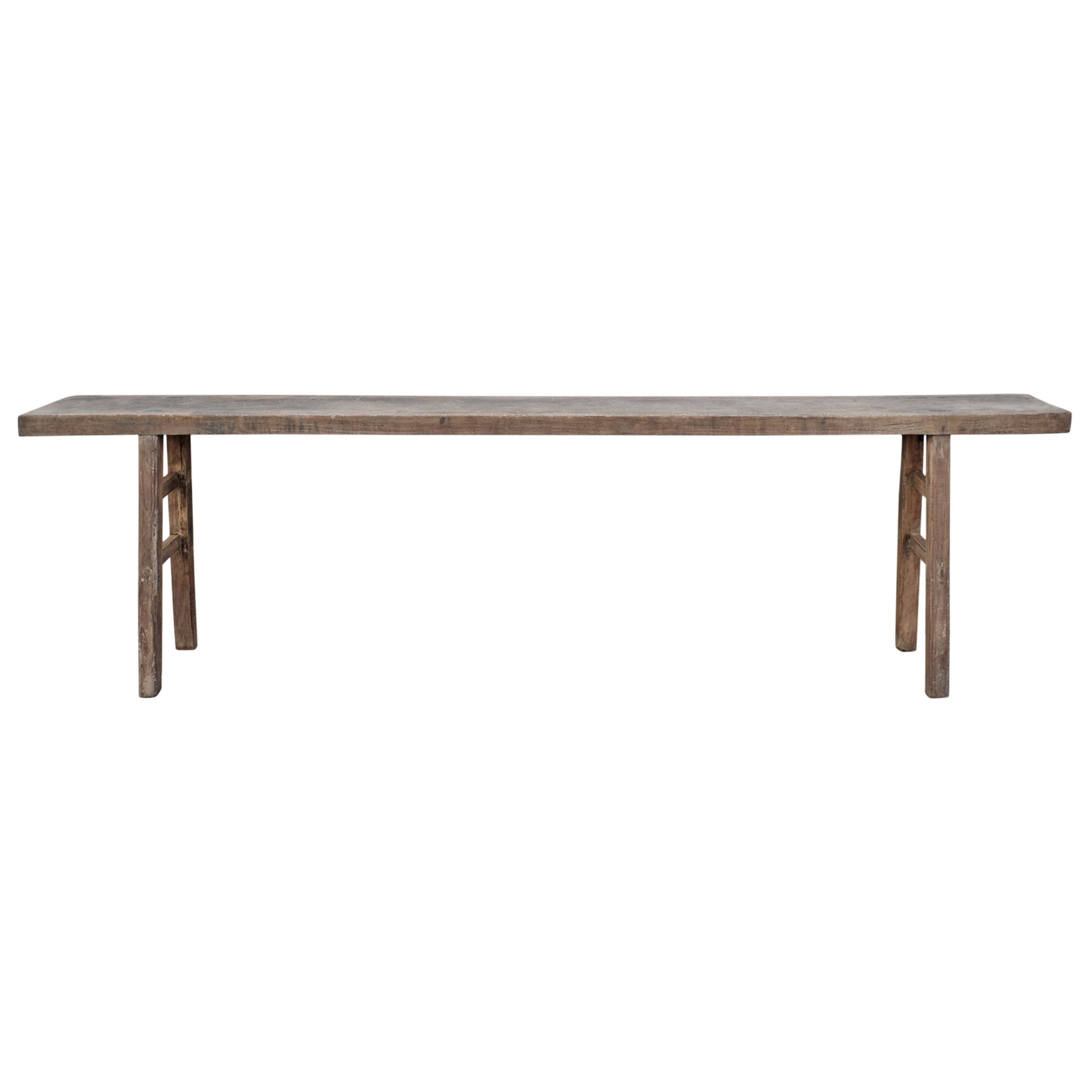 Console Table Large Elm Wood | 228x30x80