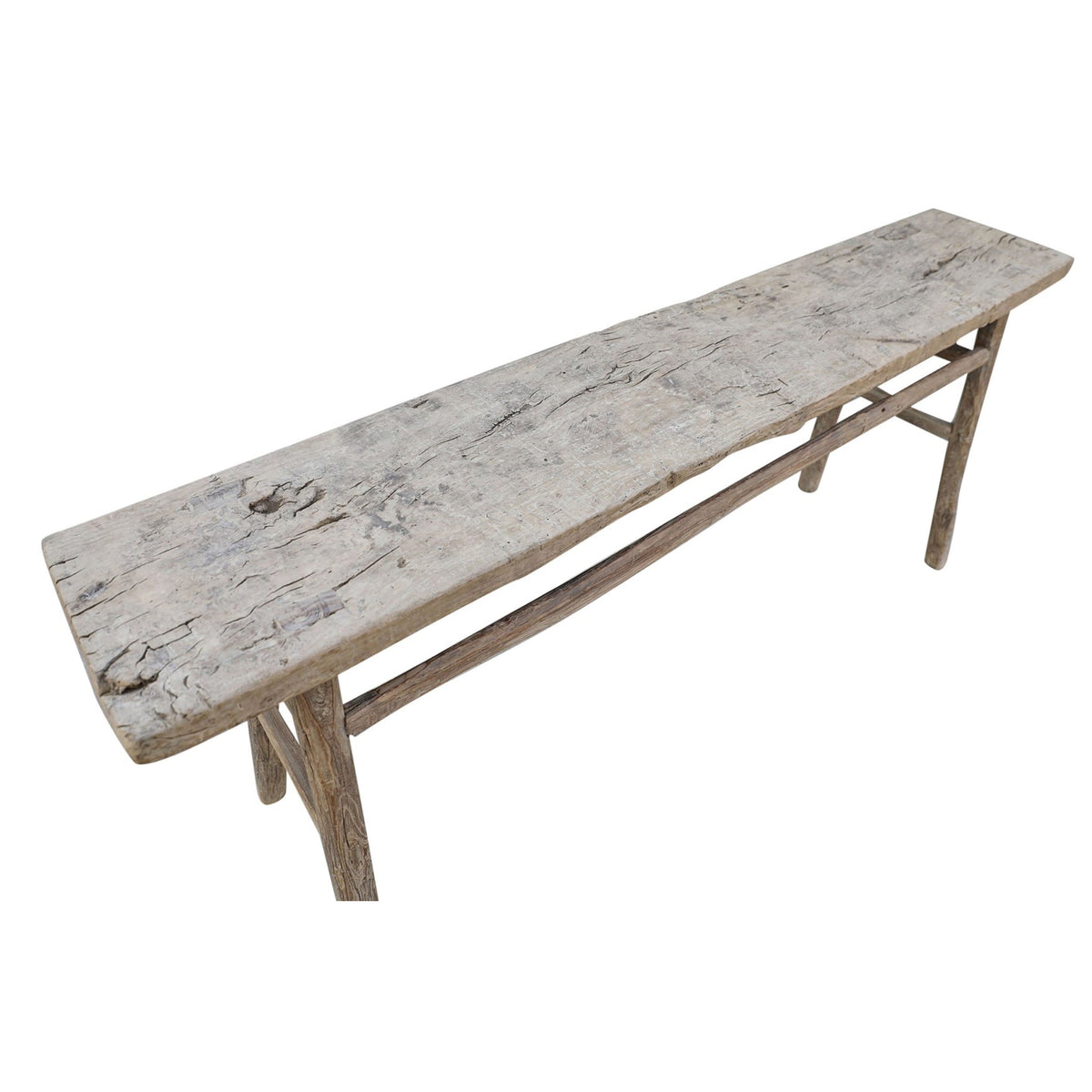 Elm Wood Console Table | 207x38x83cm | #009-0003
