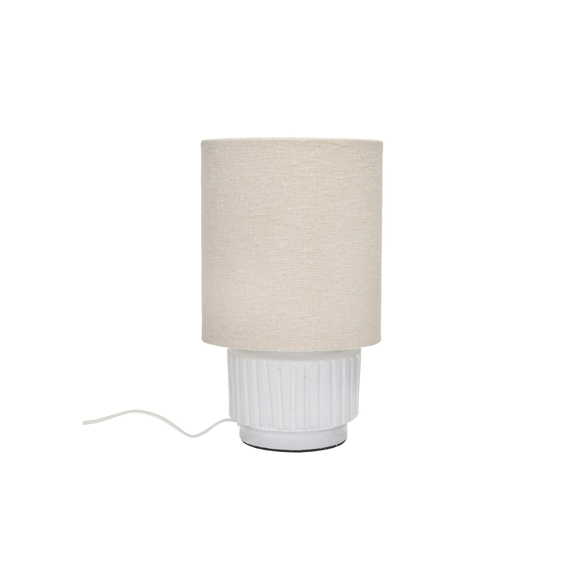 Cordoba Table Lamp | White | Ø18x31cm