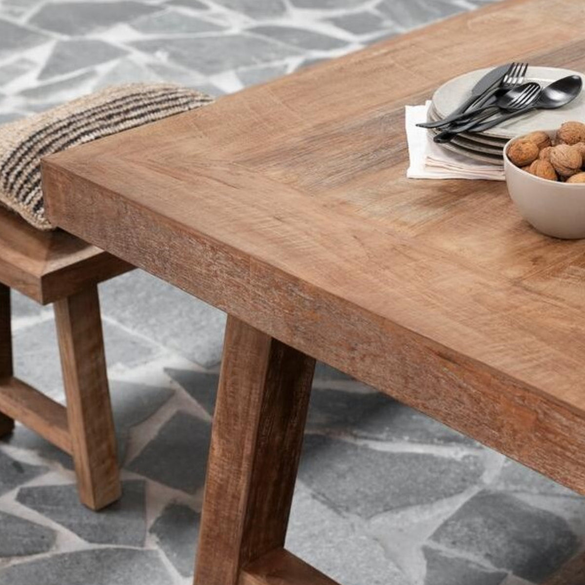 Donas Dining Table | Teak | 250x100cm