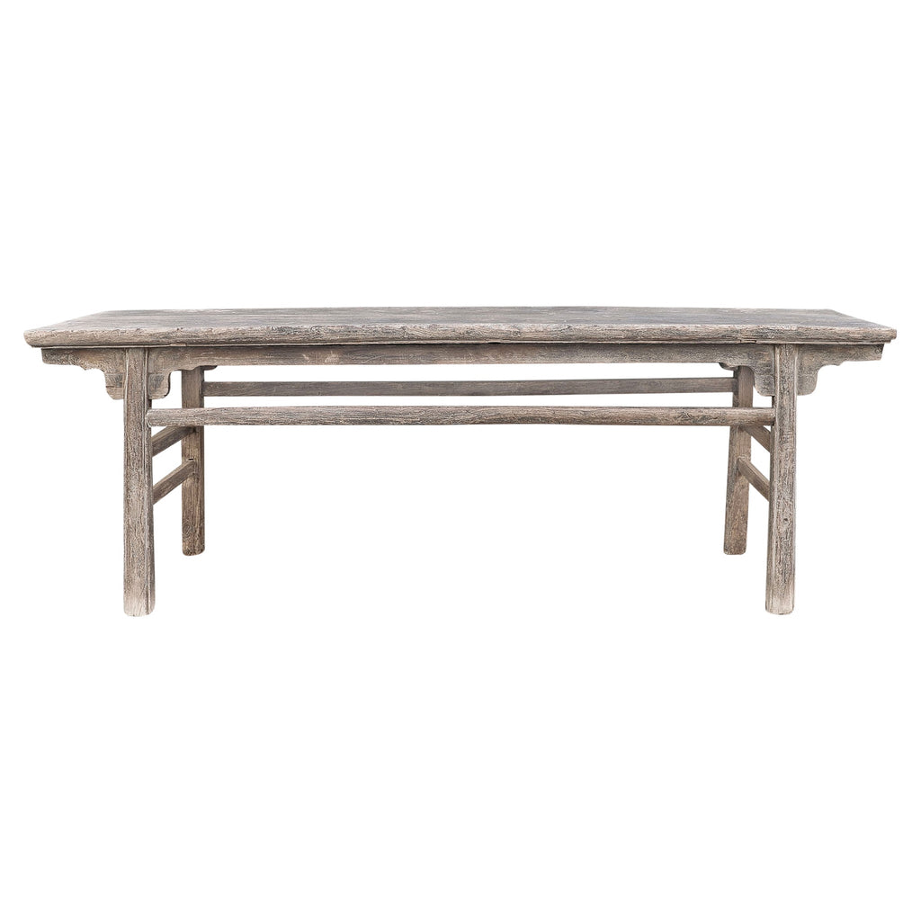 Elm Wood Console Table | 228x53x80cm | #009-0002
