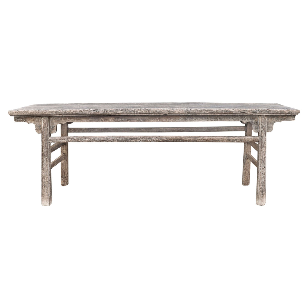 Elm Wood Console Table | 228x53x80cm | #009-0002