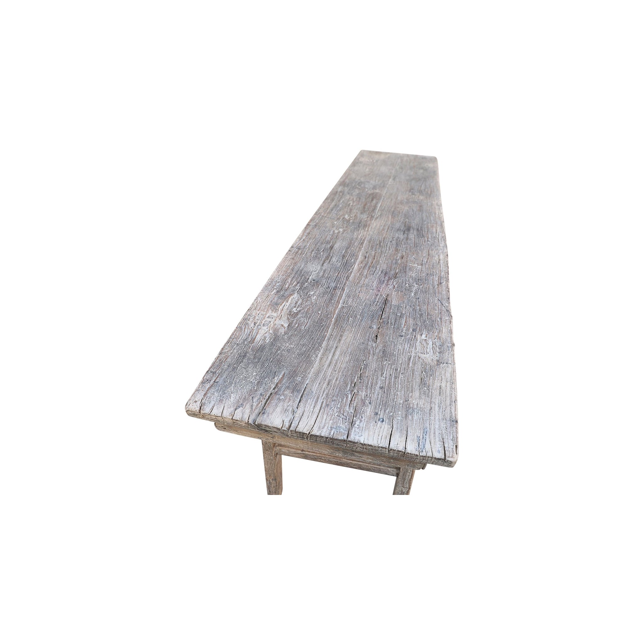 Elm Wood Console Table | 228x53x80cm | #009-0002
