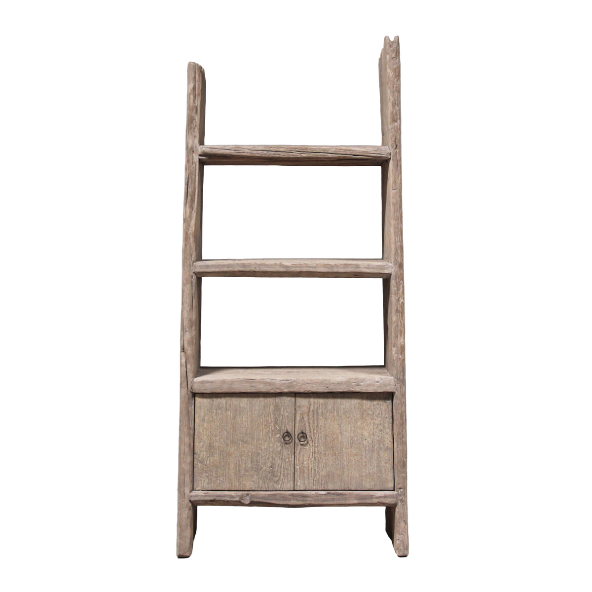 Elm Wood Rack 2 Doors | 82x40x200cm | #009-0012