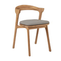 Ethnicraft | Bok outdoor dining chair with cushion | Mocha
